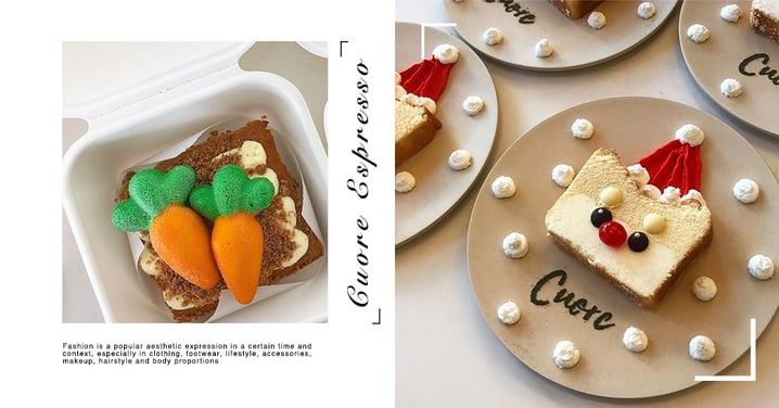 太萌！韓國咖啡廳「Cuore Espresso」柴犬起司蛋糕＆胡蘿蔔瑪德蓮 造型超Q～