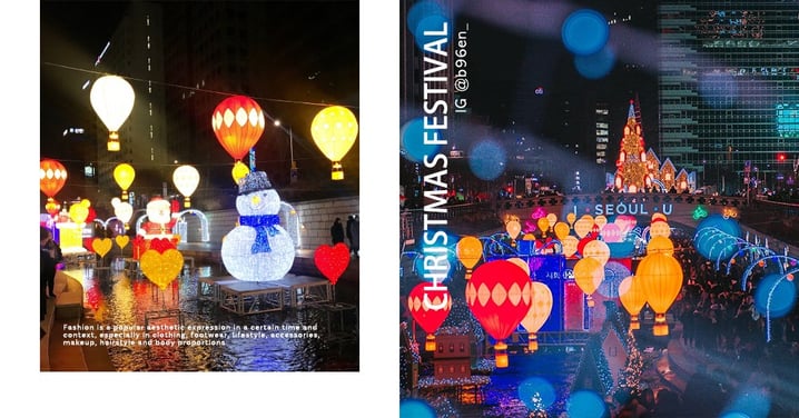 【2019韓國聖誕】清溪川首爾聖誕慶典夜景，繽紛可愛的燈會必打卡～