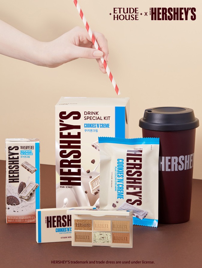 ETUDE HOUSE跟HERSHEY'S好時巧克力聯名