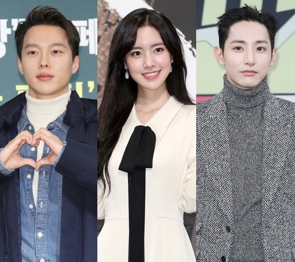 張基龍、陳世娫、李洙赫