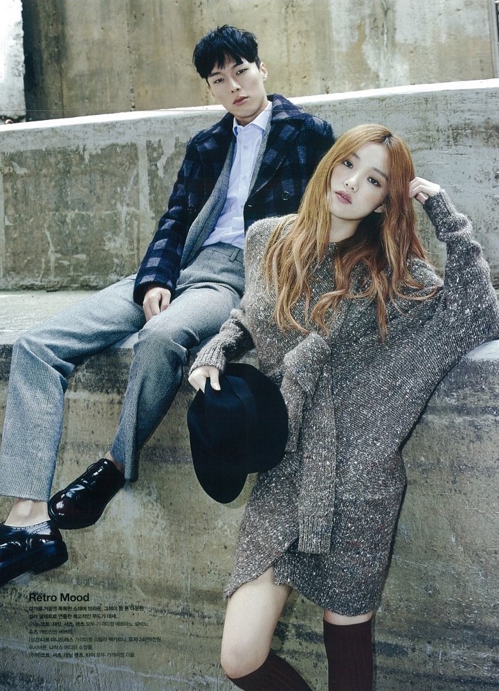 李聖經和張基龍模特時期合作畫報