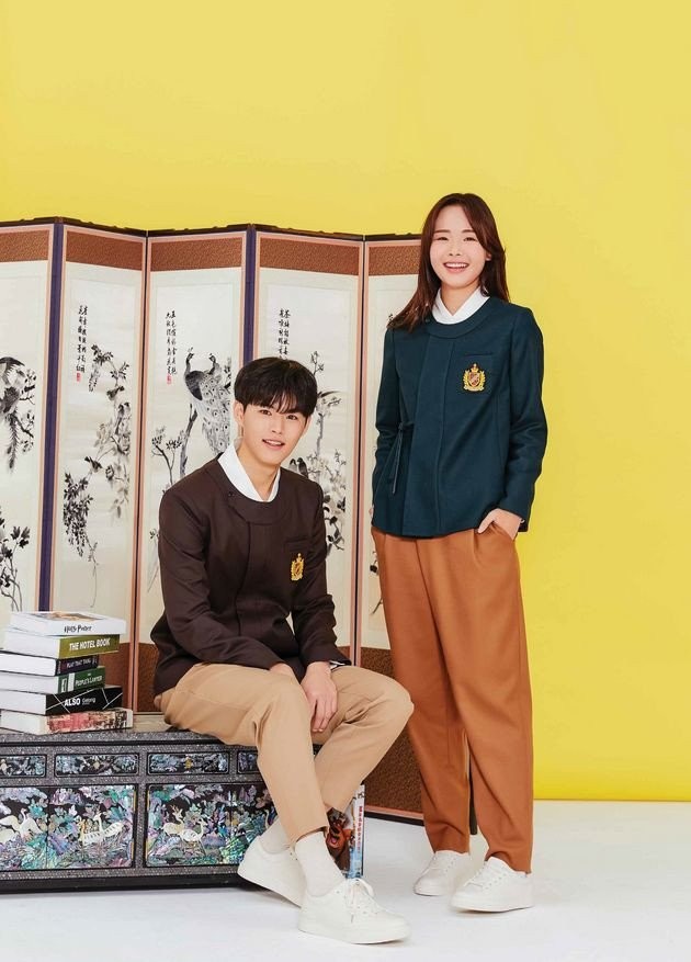 韓服校服秋冬款