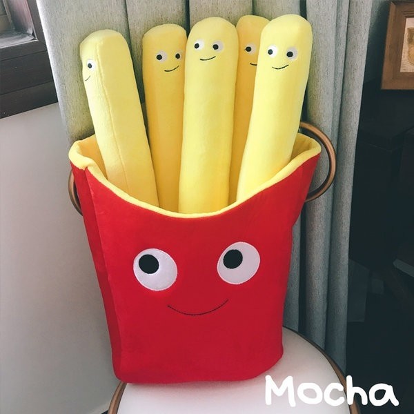 薯條抱枕