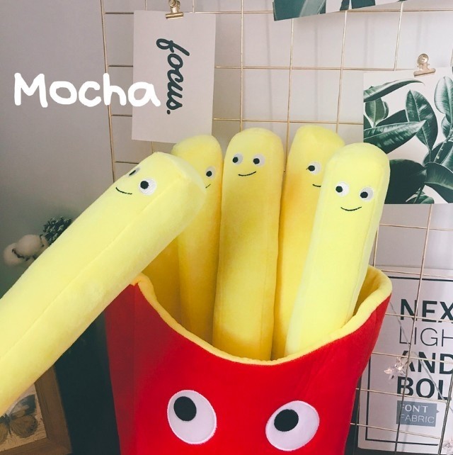 薯條抱枕