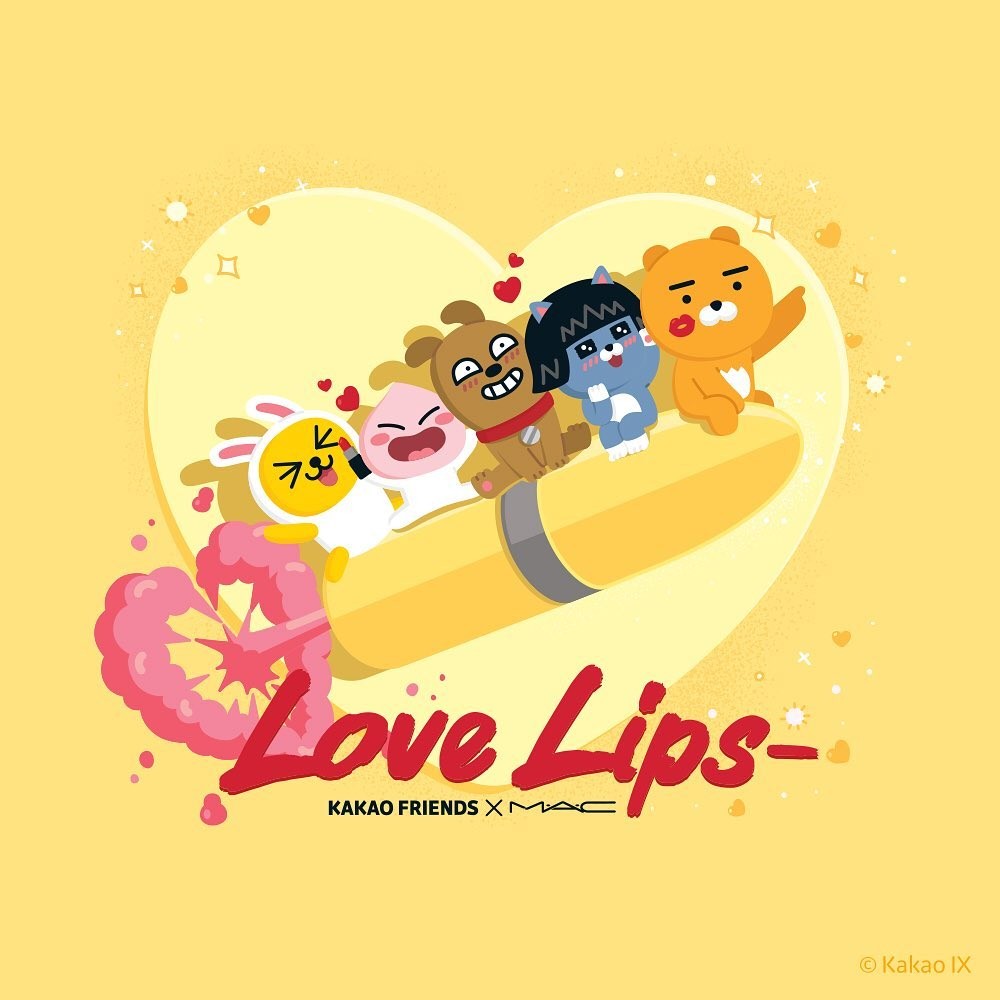 kakaofriends與mac聯名