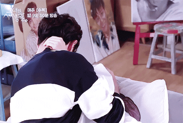 《她的私生活》金材昱 朴敏英吻戲花絮吻戲花絮