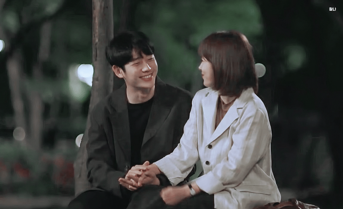 《春夜》丁海寅 韓志旼吻戲花絮