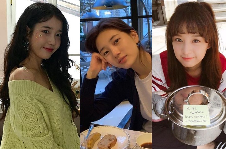 IU、秀智、金智媛