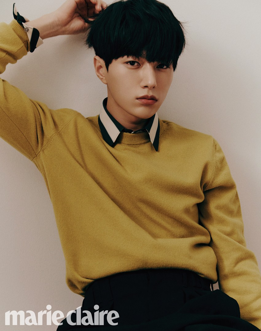 金明洙畫報採訪