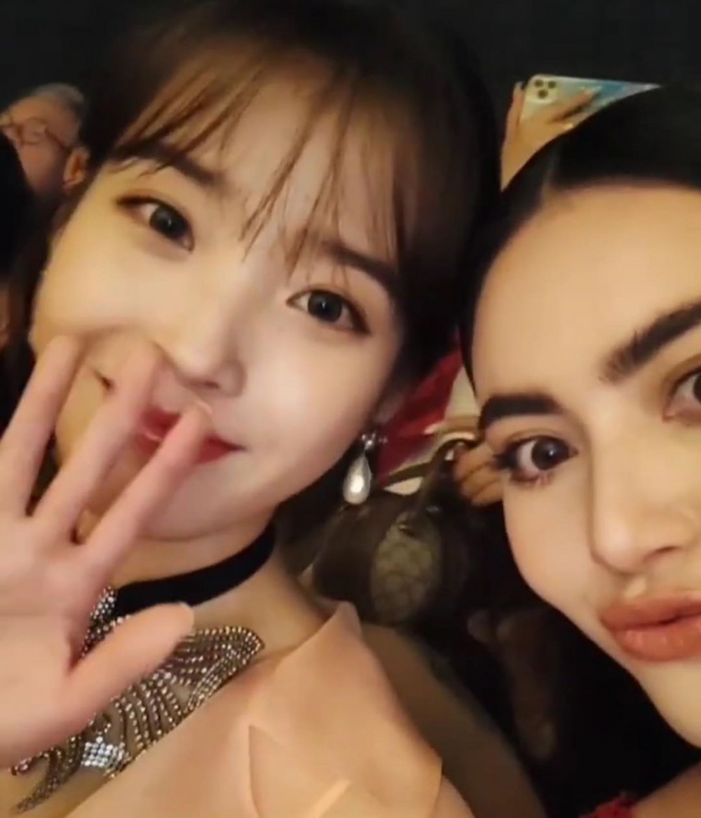 米蘭時裝周IU和MAI