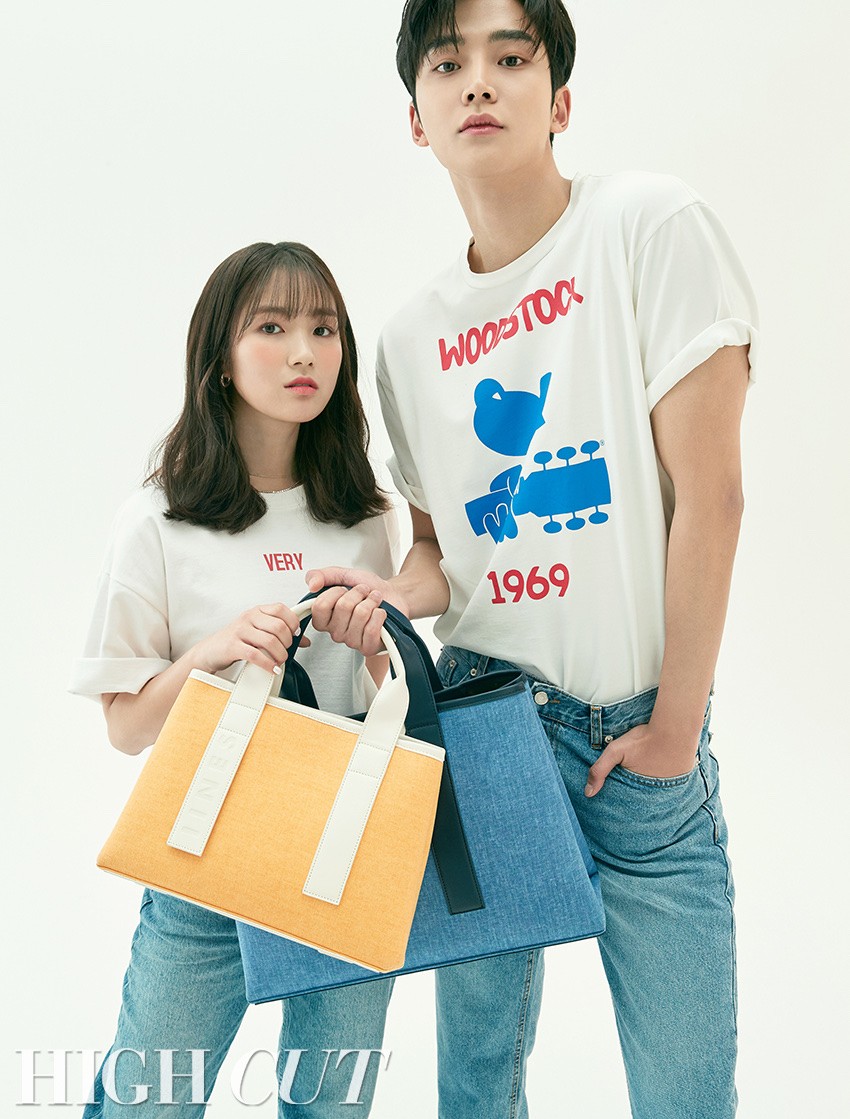 金惠奫和路雲再度合體拍攝雜誌寫真