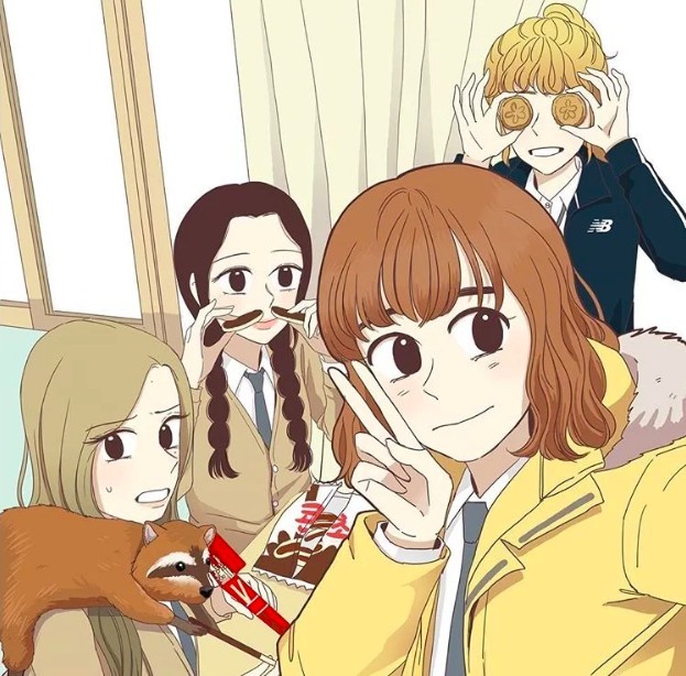 LINE WEBTOON《少女的世界》