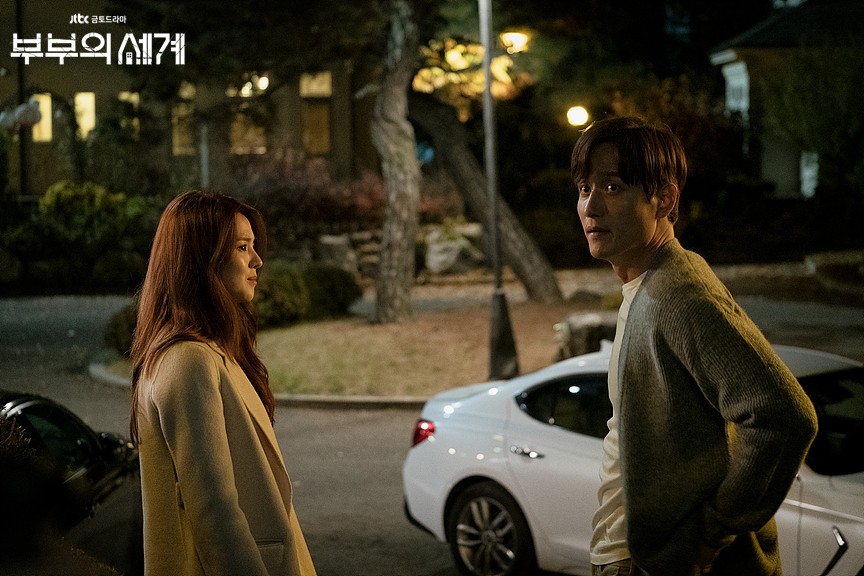 金喜愛、朴海俊、韓素希、金永敏主演的jtbc新劇《夫妻的世界》