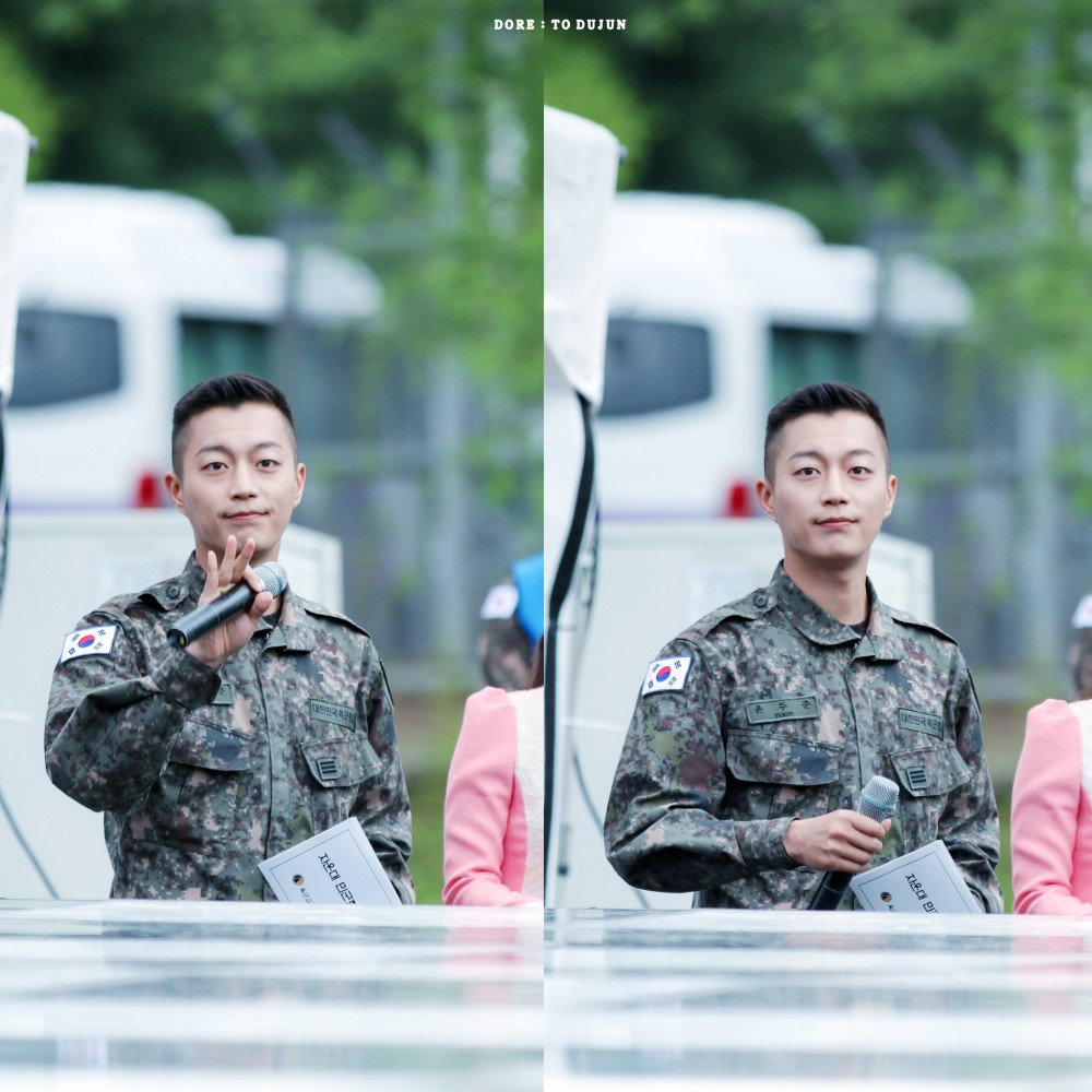 Highlight成員尹斗俊4月10日退伍