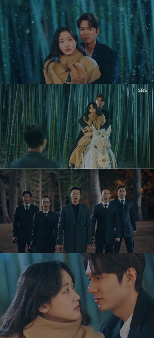 李敏鎬、金高銀主演的SBS《The King：永遠的君主》播出至三四集