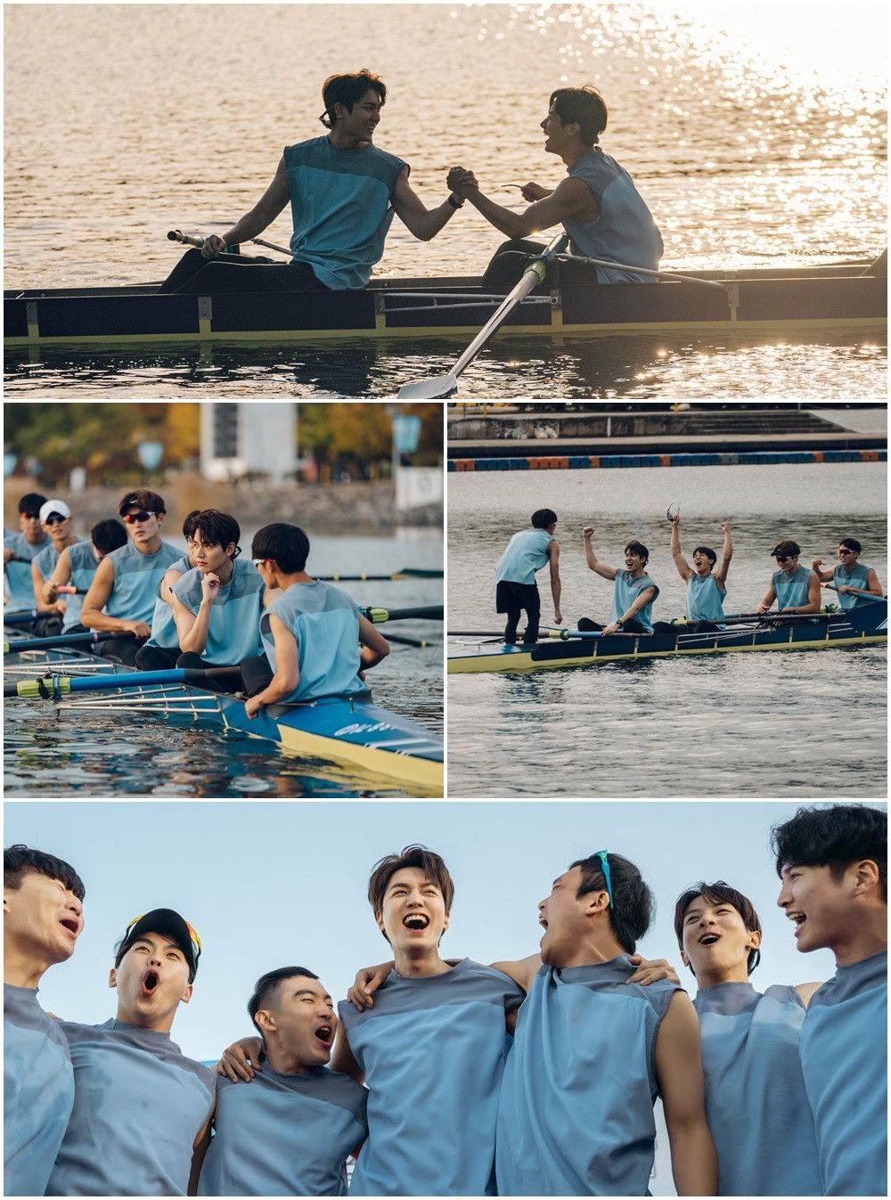 《The King：永遠的君主》李敏鎬賽艇比賽劇照