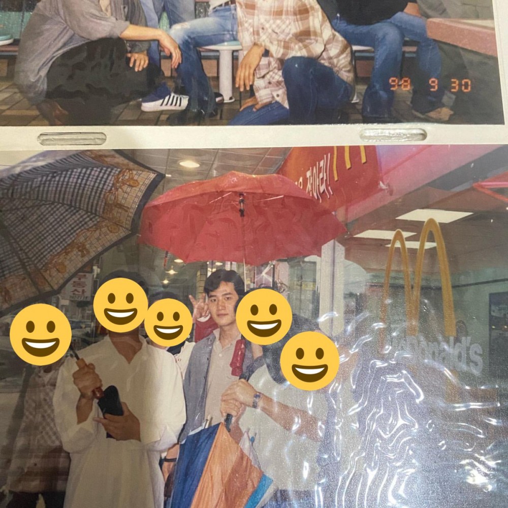 朴海俊年輕時的照片