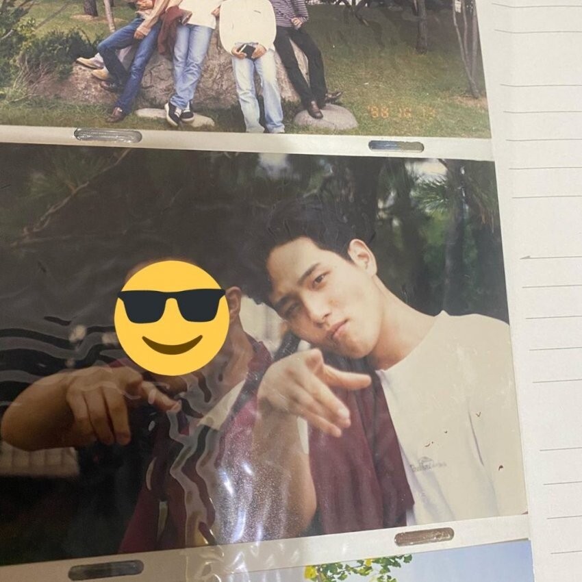 朴海俊年輕時的照片