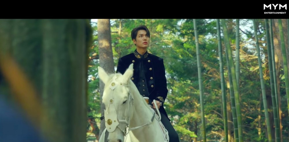 李敏鎬所屬的MYM經紀公司釋出了《The King：永遠的君主》片場花絮