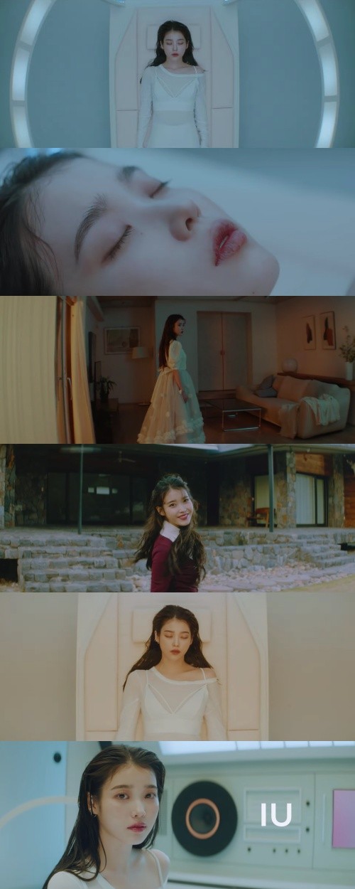 IU(李知恩)與防彈少年團成員SUGA(閔玧其)合作的數位單曲〈Eight〉(〈8〉)