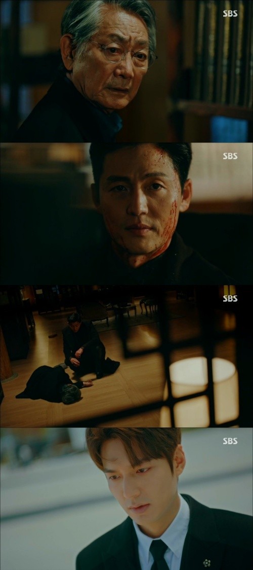 李敏鎬、金高銀、禹棹煥主演的SBS《The King:永遠的君主》播出到9、10集
