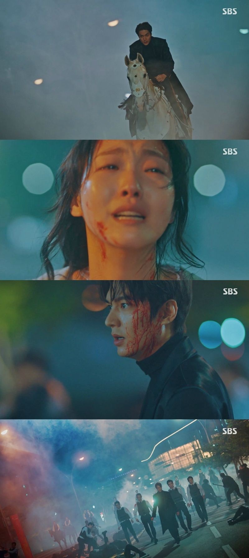 李敏鎬、金高銀、禹棹煥主演的SBS《The King:永遠的君主》播出至11、12集