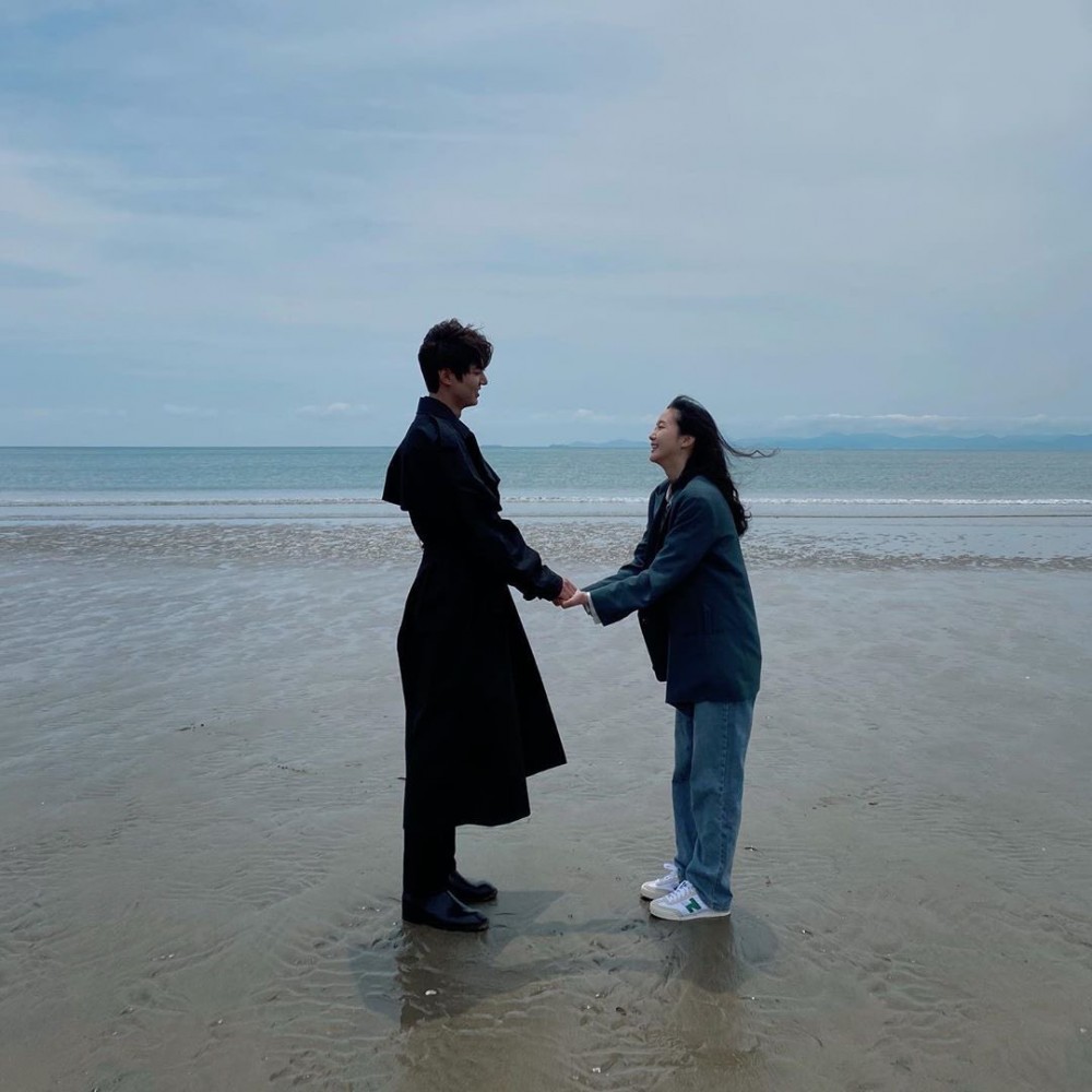 《The King：永遠的君主》李敏鎬、金高銀IG合照