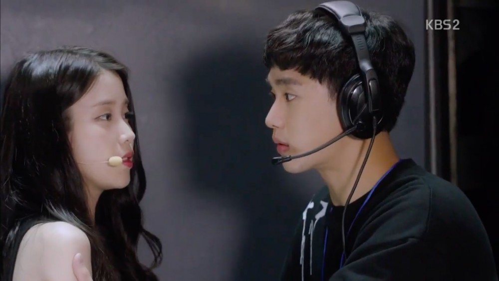 金秀賢與IU曾在《製作人》合作