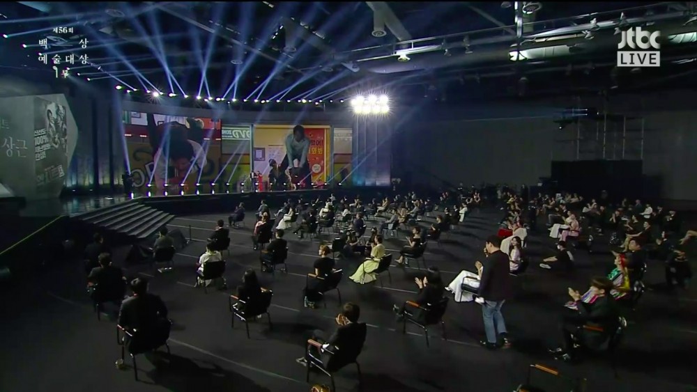 《百想藝術大賞》台下演員維持「社交距離」入座