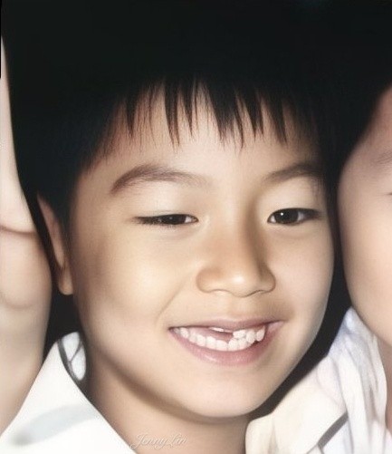 李敏鎬童年時期照片