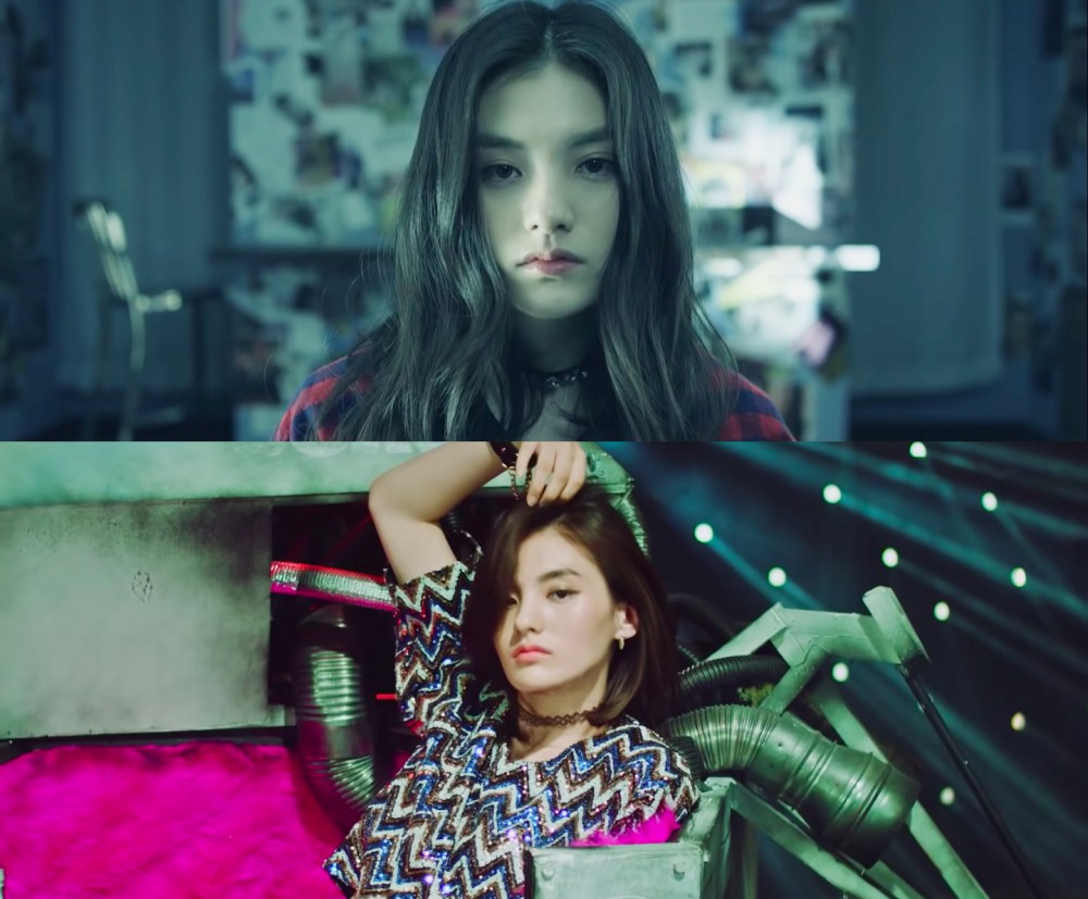 金容智在進軍電視劇之前擔任過幾部MV女主角