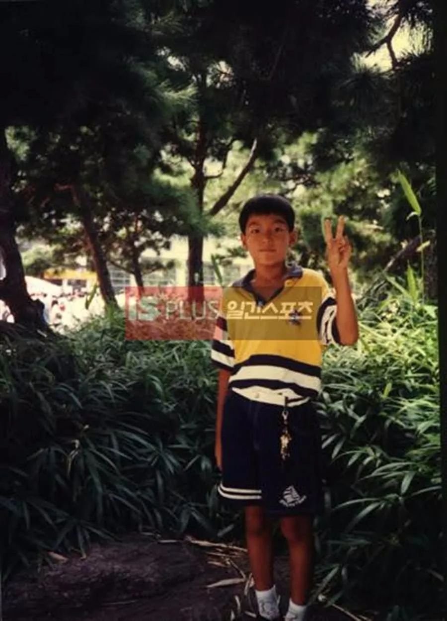 李敏鎬童年時期照片