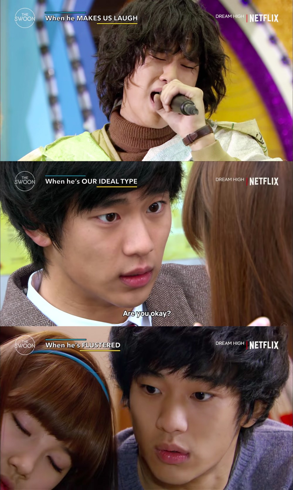 金秀賢在《Dream High》中超可愛