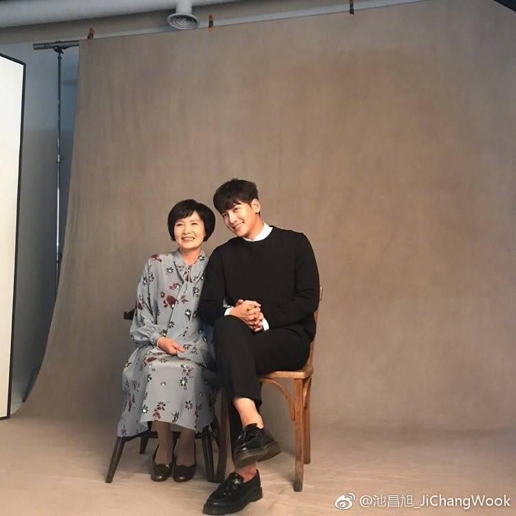 池昌旭很珍惜與媽媽相處的時光