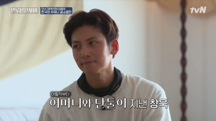 池昌旭從小與母親相依為命