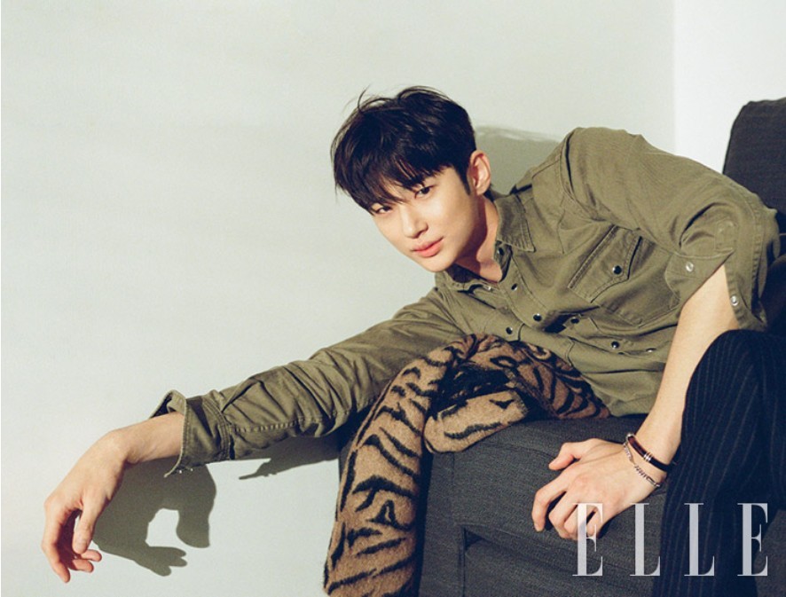 邊佑錫拍攝ELLE Korea10月號畫報