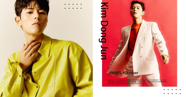 金桐俊成為藝術雜誌《MAPS》10月封面人物，「男版韓佳人」拍起畫報帥氣逼人！