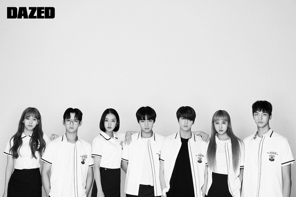 《戀愛革命》主演們拍攝畫報