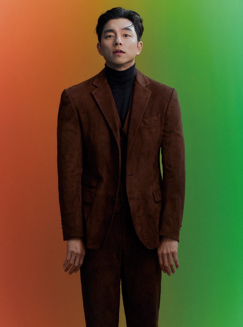 孔劉成為GQ Korea 10月份封面人物