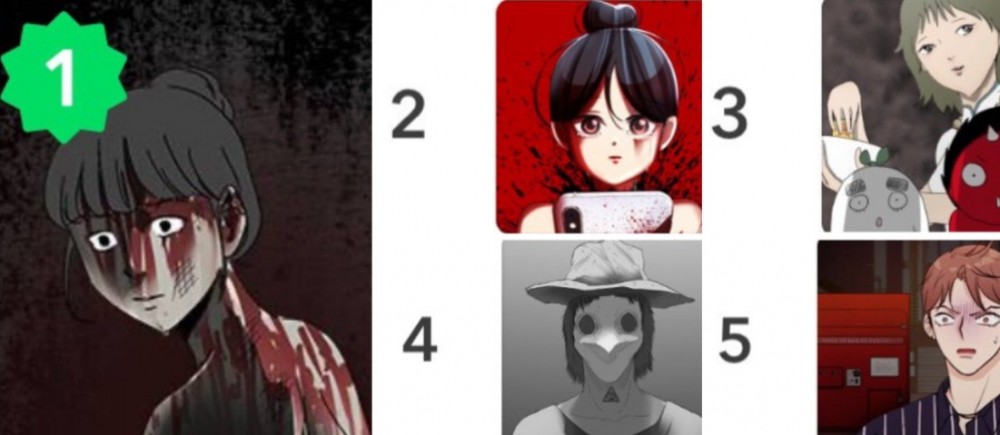 LINE WEBTOON恐怖系列TOP5