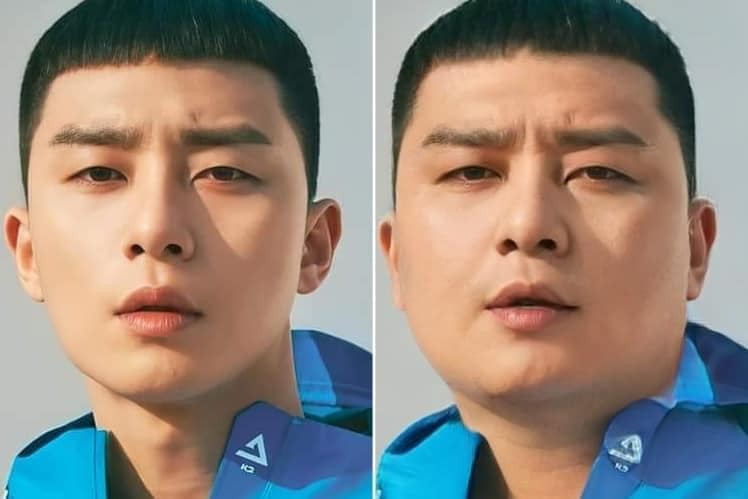 朴敘俊發胖對比照