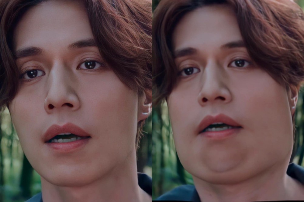 李棟旭發胖對比照