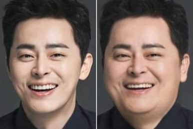 曹政奭發胖對比照