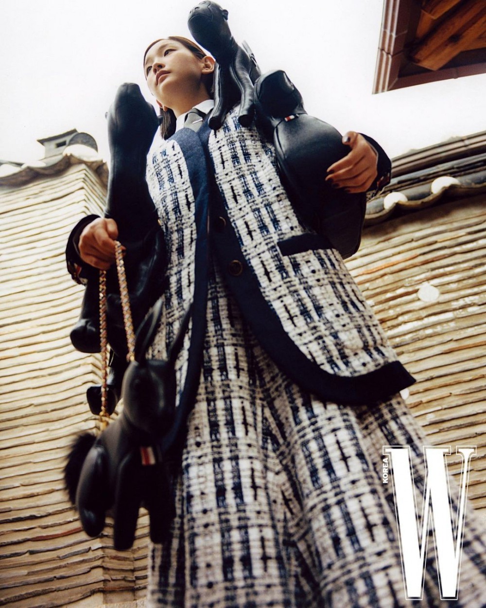 朴素丹《W Korea》雜誌拍攝