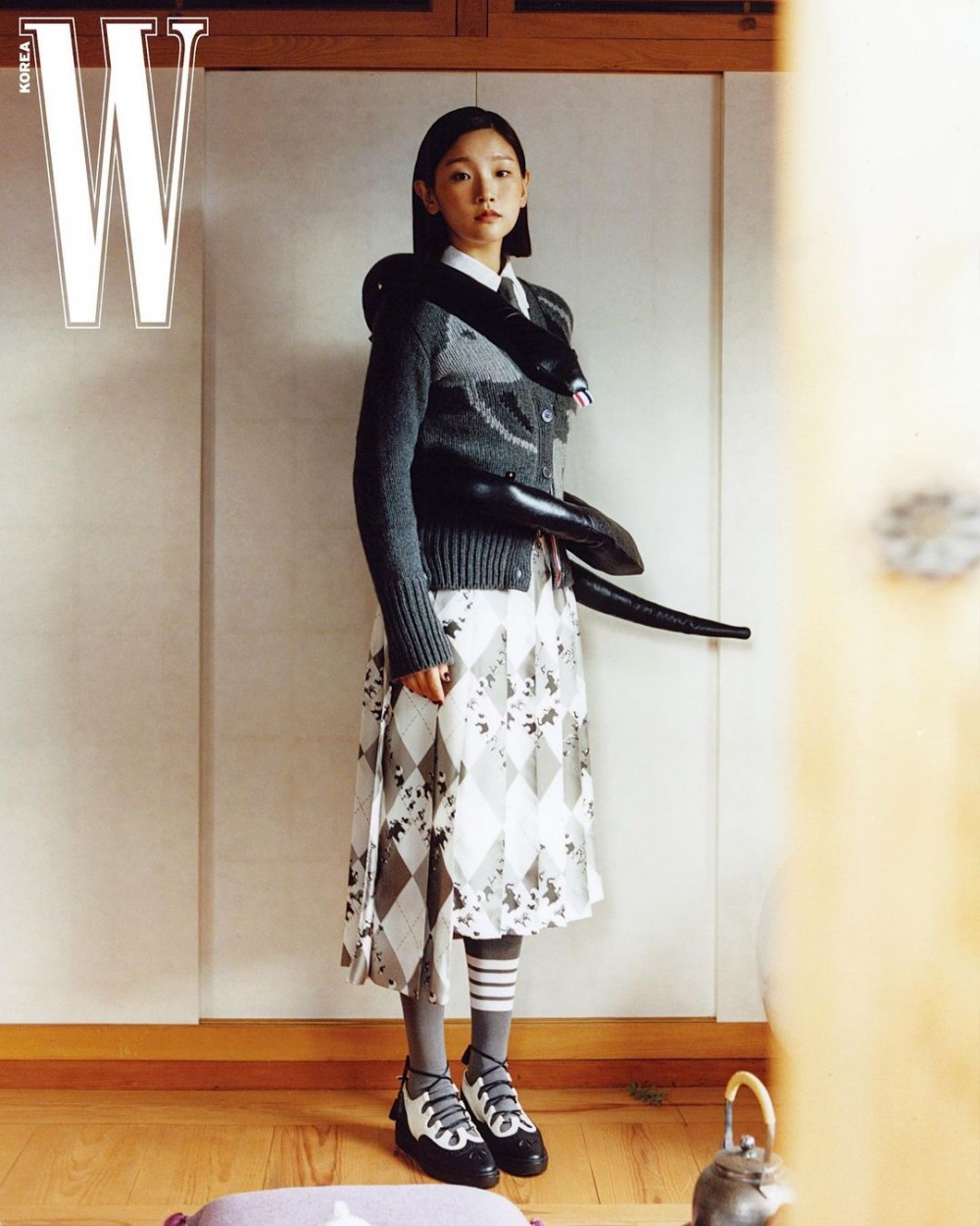 朴素丹《W Korea》雜誌拍攝