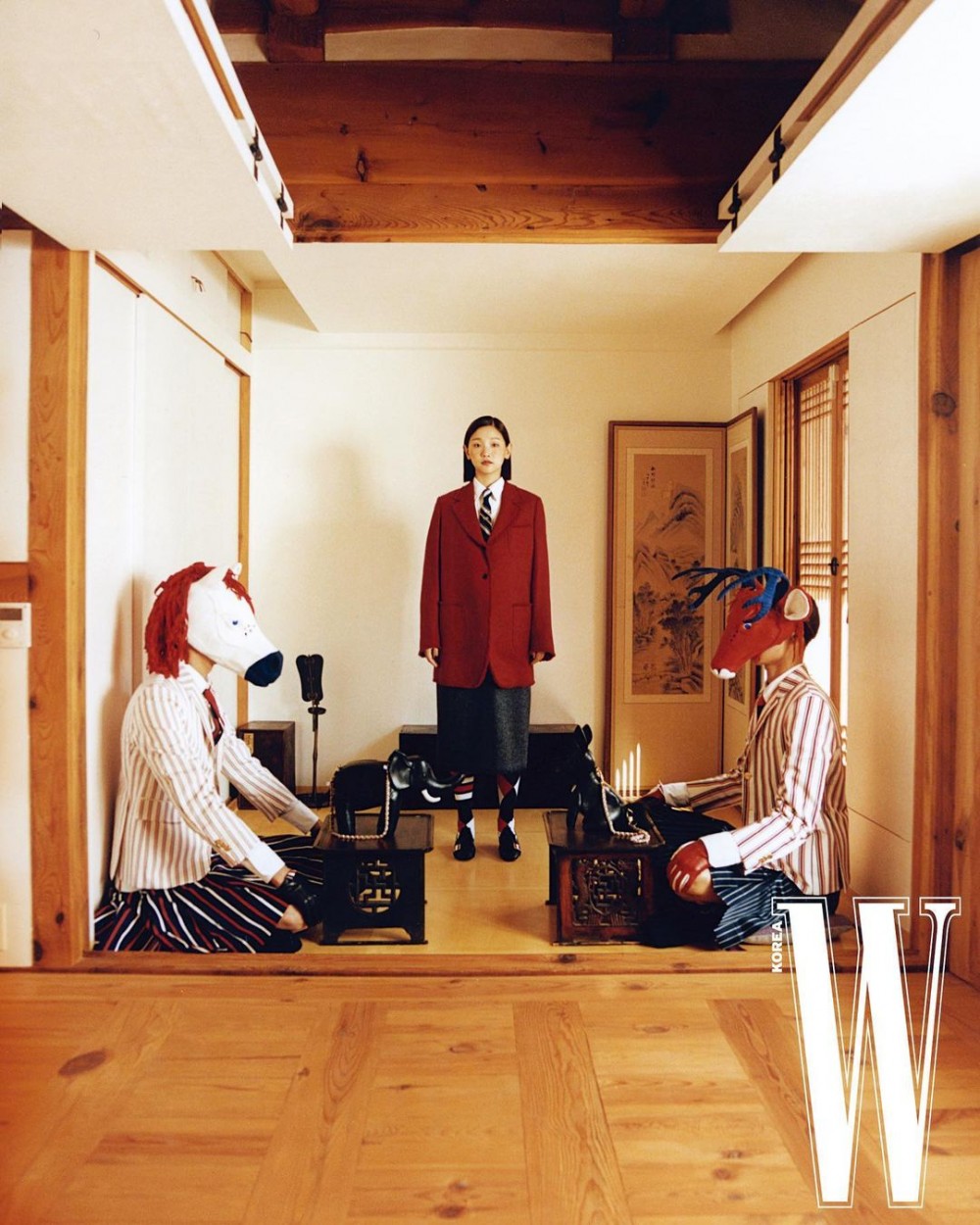 朴素丹《W Korea》雜誌拍攝