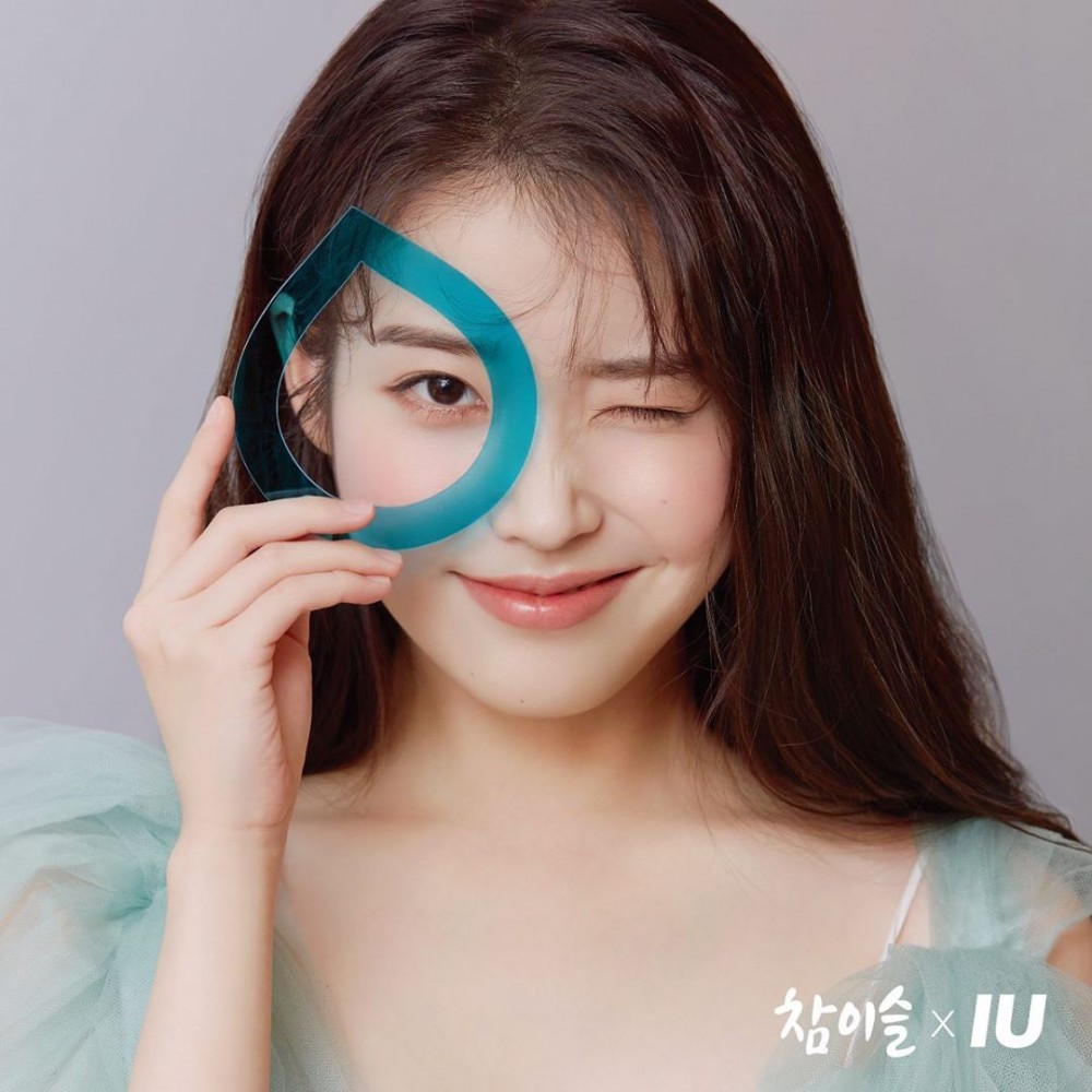 IU李知恩拍攝2020韓國真露廣告