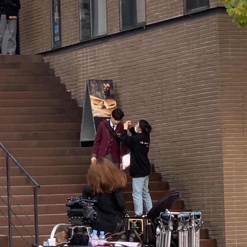 《女神降臨》車銀優拍攝路透