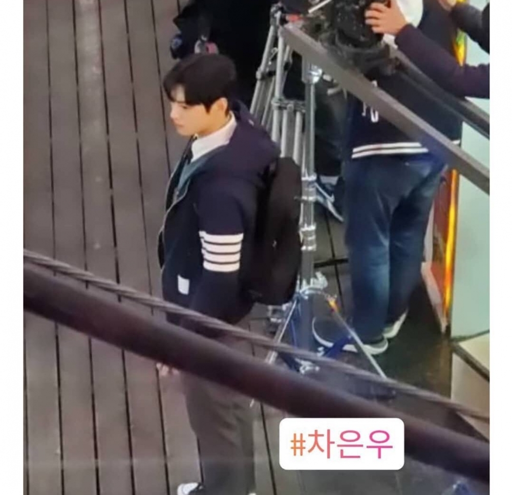 《女神降臨》車銀優拍攝路透