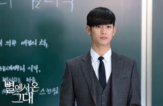 金秀賢上傳《來自星星的你》舊照！